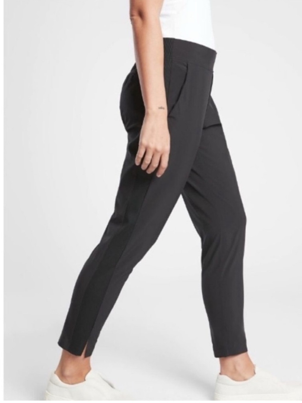 Athleta Brooklyn Ankle Pant Black Size 12 - Picture 2 of 11